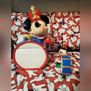 Mickey Mouse Cookie Jar with matching S&P Shakers